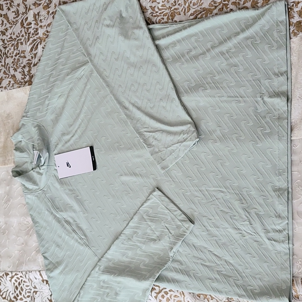 Nike XXL Icon Clash Mock LS Top